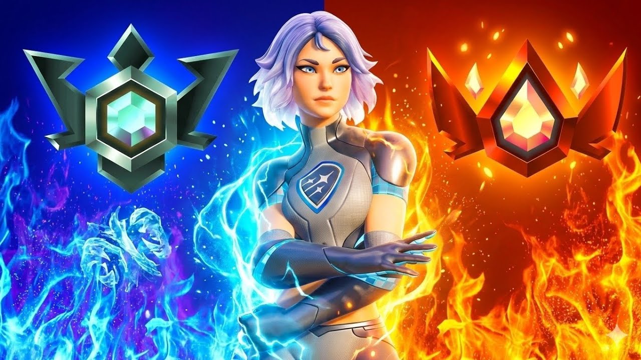 Fortnite ranked subiendo a AS 