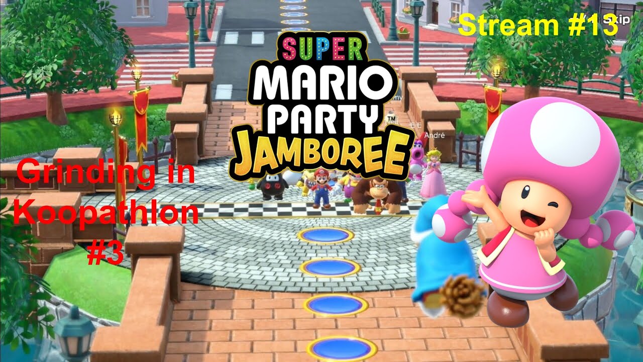 Super Mario Party Jamboree Stream #13 Another Round of Online Koopathlon