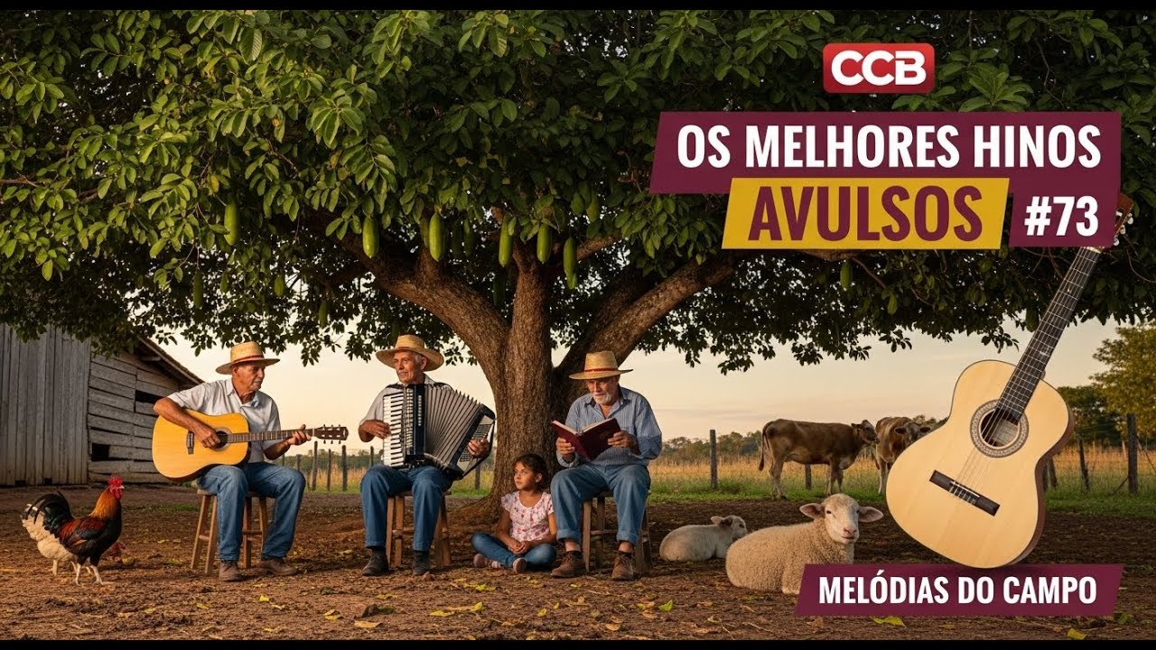 Os MELHORES  Hinos AVULSOS CCB | Moda de Viola | para tocar seu coração