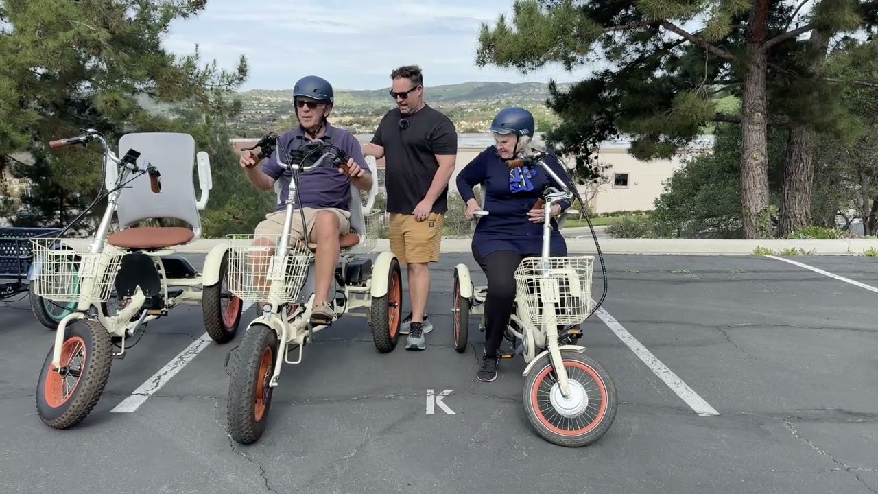 83 & 77 Year Old Seniors Try ETrikes for the First Time! You Won't Believe Which is Their Favorite!