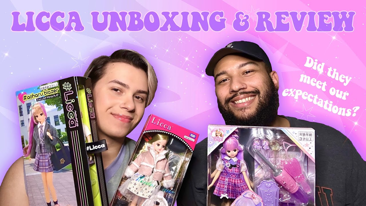 Dolls from Japan??? Licca Chan dolls unboxing and review!