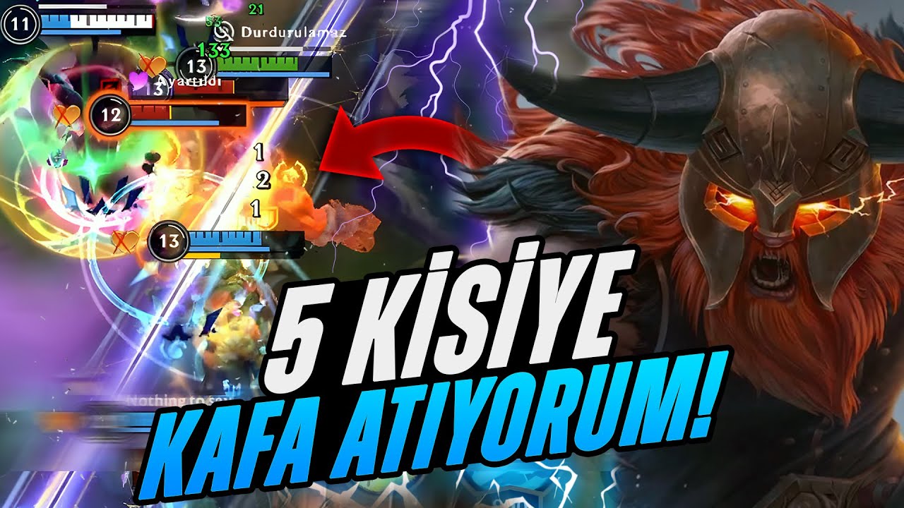 5 KİŞİNİN KESEMEDİĞİ ÖLÜMSÜZ OLAF !! - Wild Rift