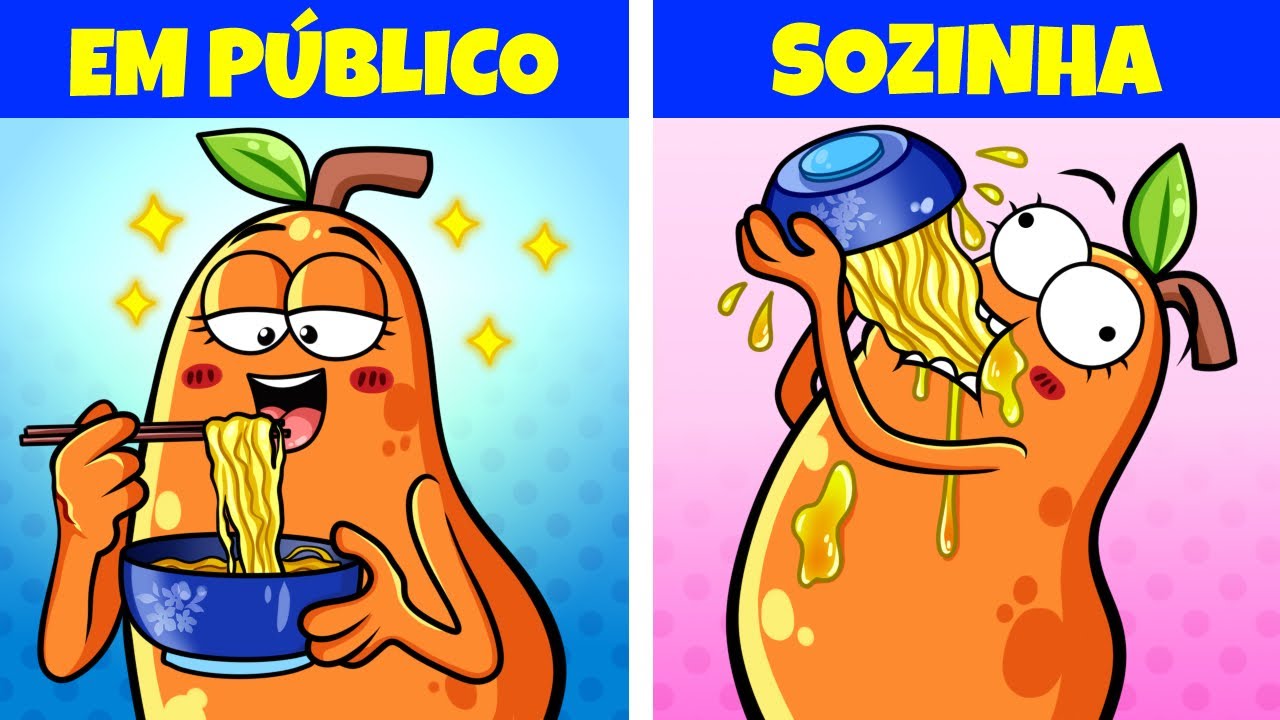 Meninas em Público VS. Sozinhas | Situações Divertidas para se Identificar e Micos, por Casal Pera