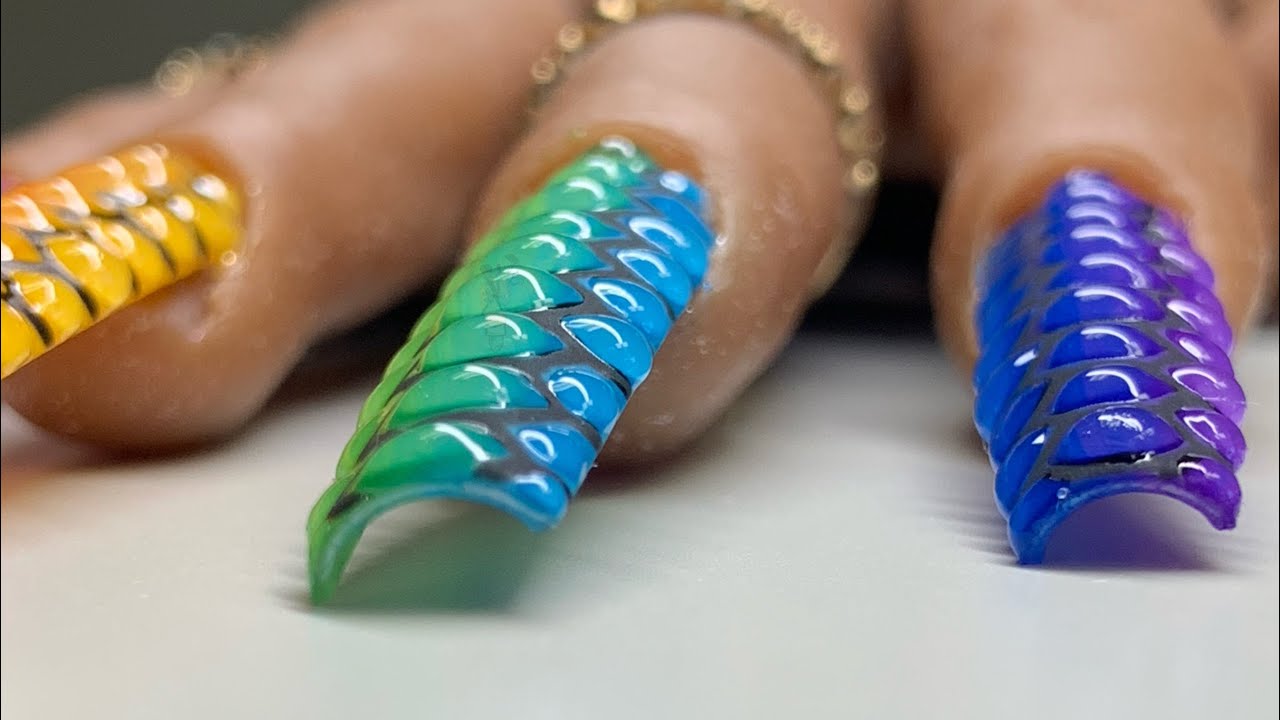 Watch Me Work: Using a Practice Hand | 3D Pride Nails 🌈✨