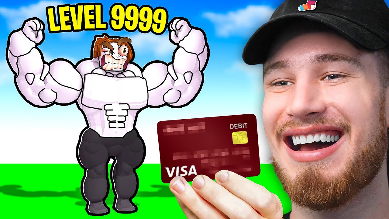 Spending $100,000 ROBUX to be the STRONGEST in Roblox Training Simulator