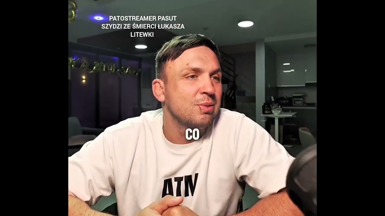 PATOSTREAMER ROBERT PASUT - SZYDZIŁ ZE ŚMIERĆ ŁUKASZA LITEWKI ❗🔴