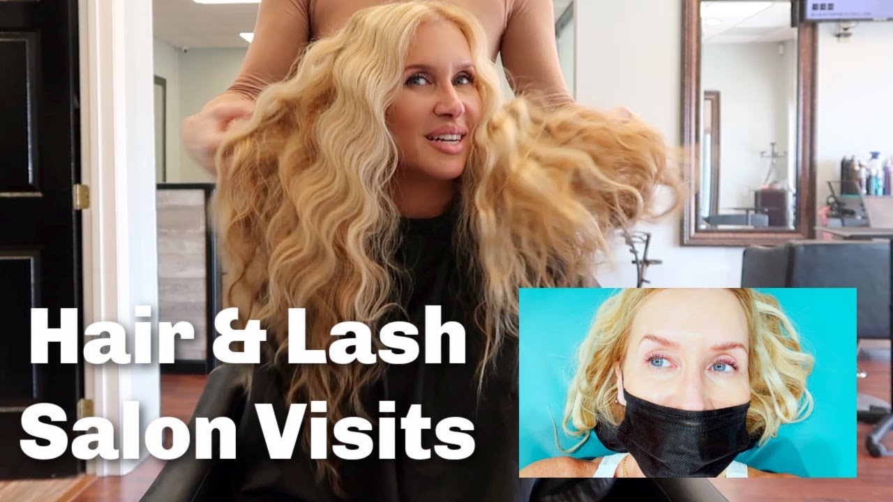 Hair Secrets | Color Formula & Style | Lash Lift & Tint | BOTH AT SALON