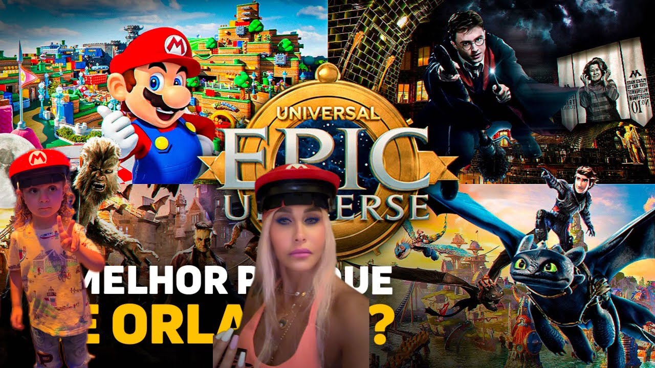 Super Nintendo World &  5 INSANE Worlds You Won’t Believe! EPIC UNIVERSE Orlando – FIRST LOOK