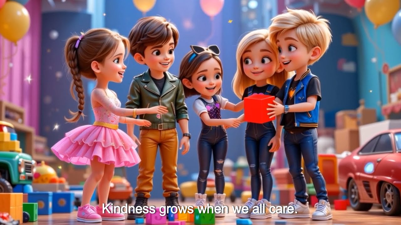 Kind Hearts Bright Minds | LITTLE RAINBOW CLUB NURSERY RHYMES | BEST KIDS SONGS 2025