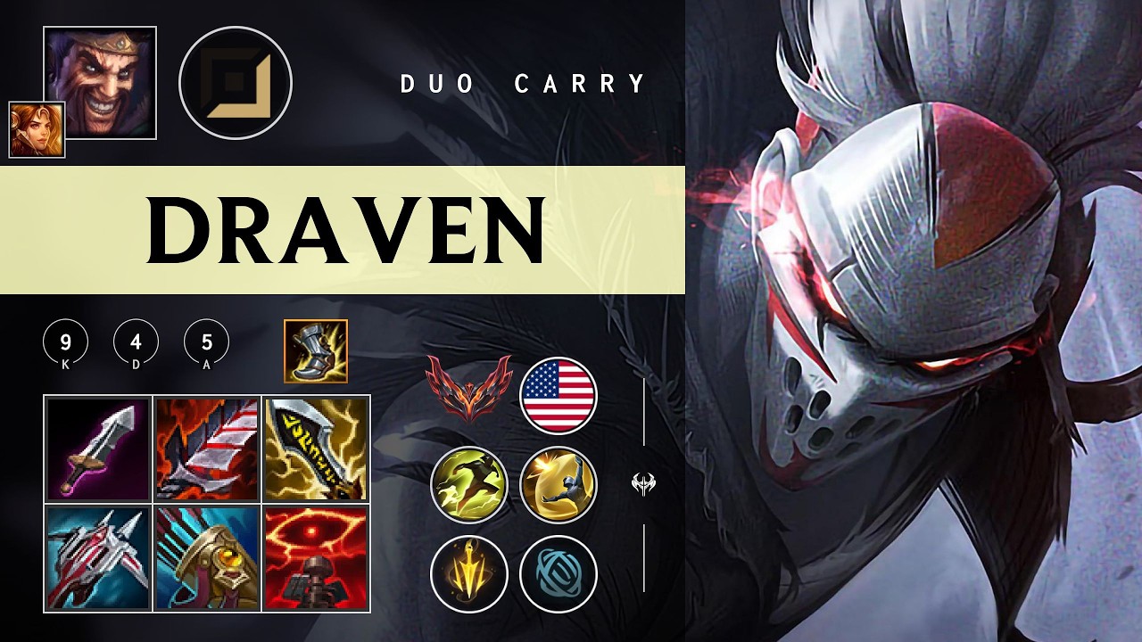 Draven ADC vs Senna - NA Grandmaster Patch 26.04