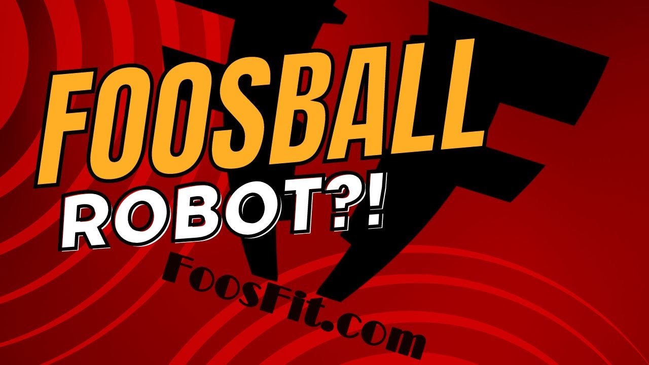 NEW!!! Foosball Practice Robot! Seriously!!