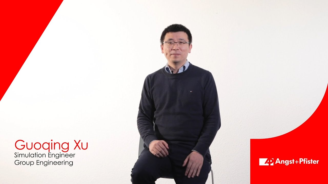Meet Guoqing. Meet his expertise. Meet him at Angst+Pfister!