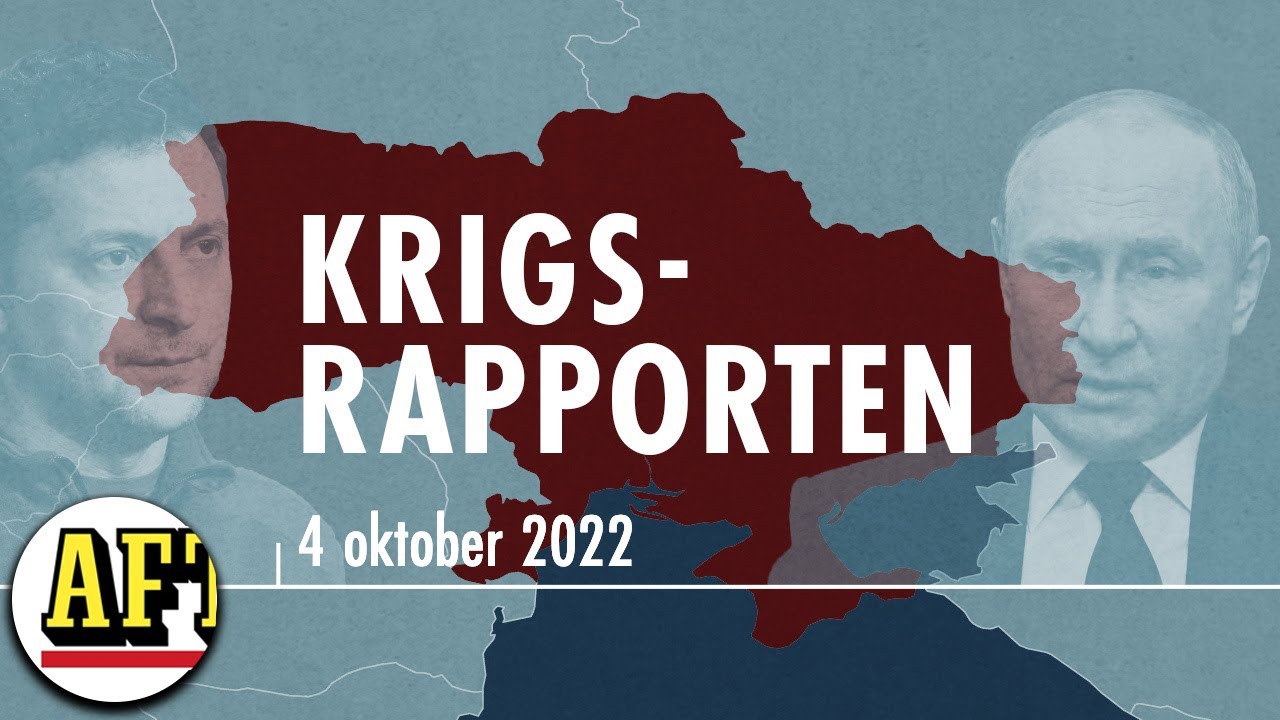 Krigsrapporten 4 oktober: ”Det kan vara början på slutet vi ser”