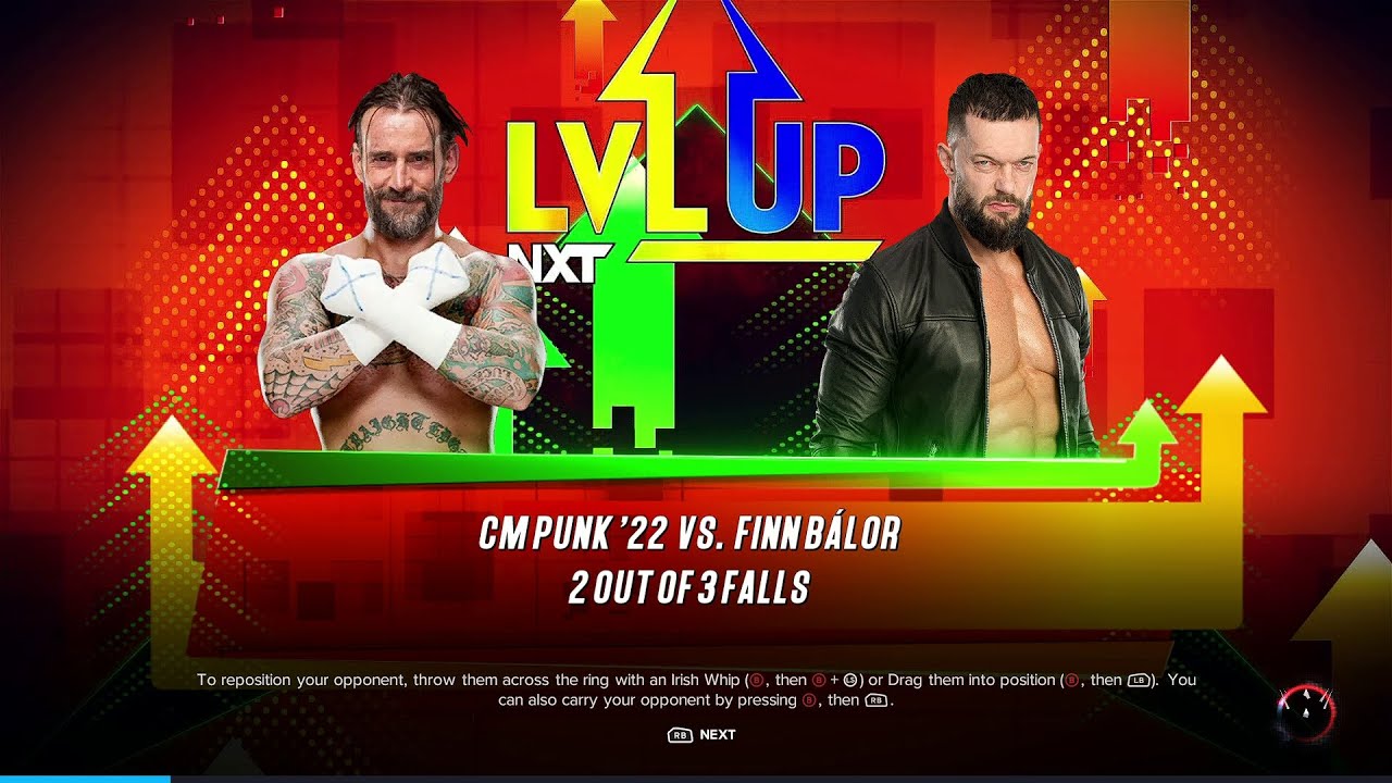 WWE 2K23 Cm Punk Vs Demon Finn Balor