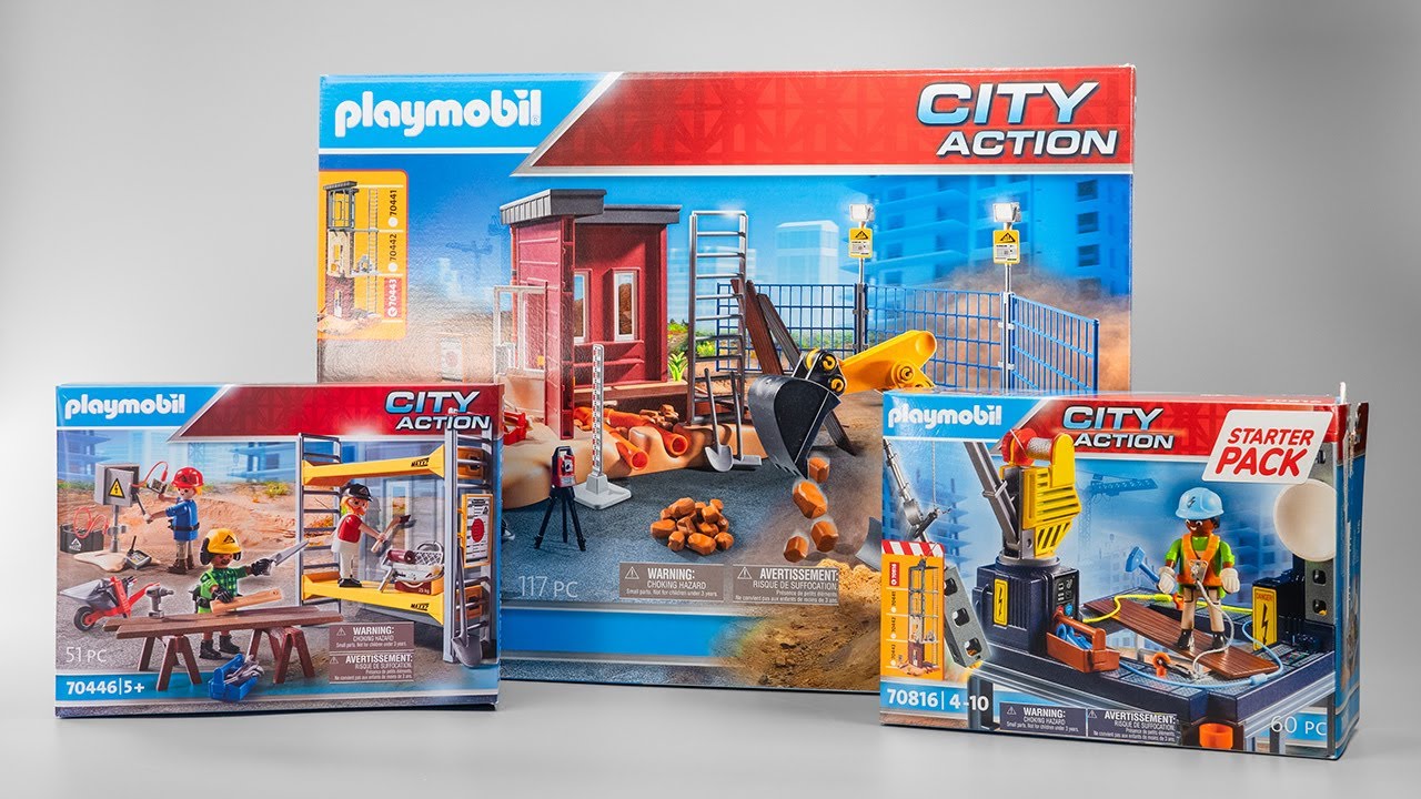 PLAYMOBIL Maxx7 | Die besten Baustellen Sets