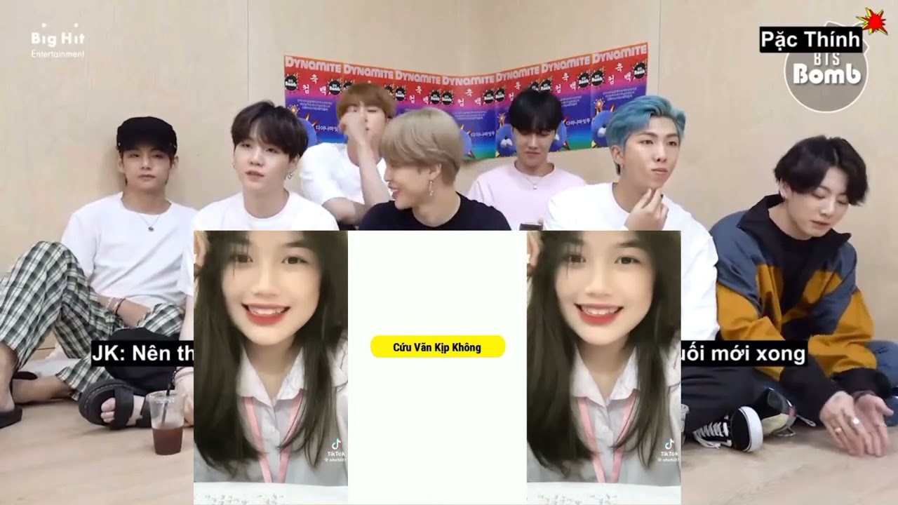 BTS Reaction Review Nhạc hót tiktok xu hướng tiktok, trend tiktok,nhảy tiktok VN #3