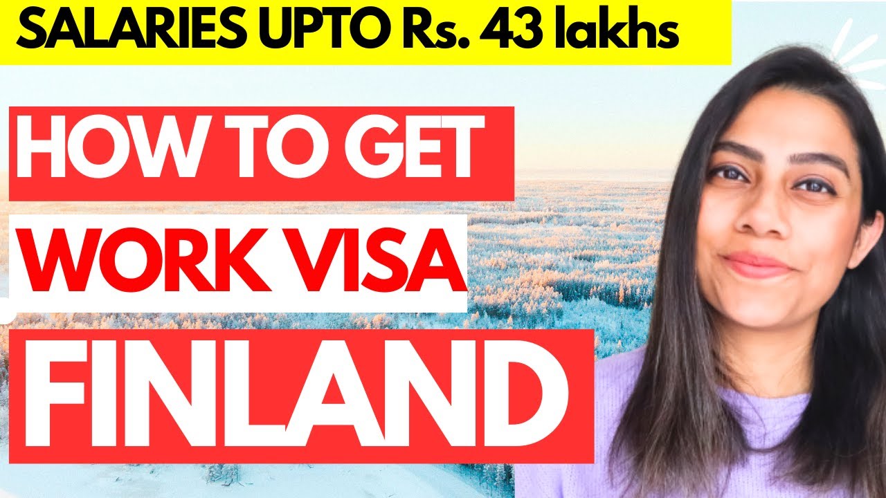 How to get a Job with WORK Sponsorship VISA in FINLAND 2024 | Where to move if not UK