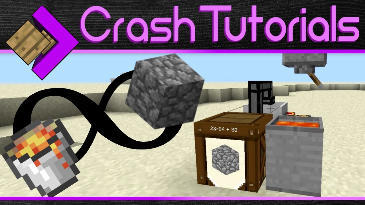 Automatic COBBLE + LAVA Farm | Crash Landing Tutuorial