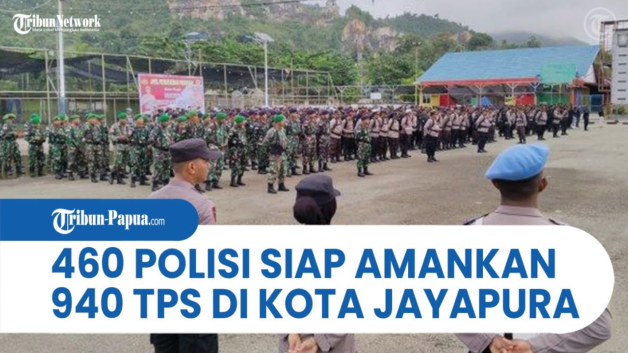 Banyak LOKASI RAWAN, 460 Polisi Siap Amankan TPS di Kota Jayapura Papua