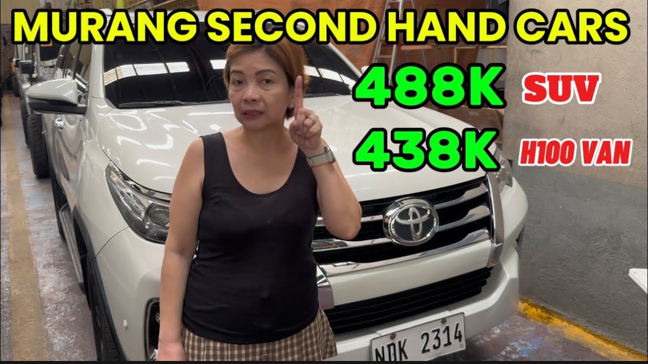 MURANG SECOND HAND CARS FOR SALE REPOSSESSED CARS 488K SUV 438K VAN