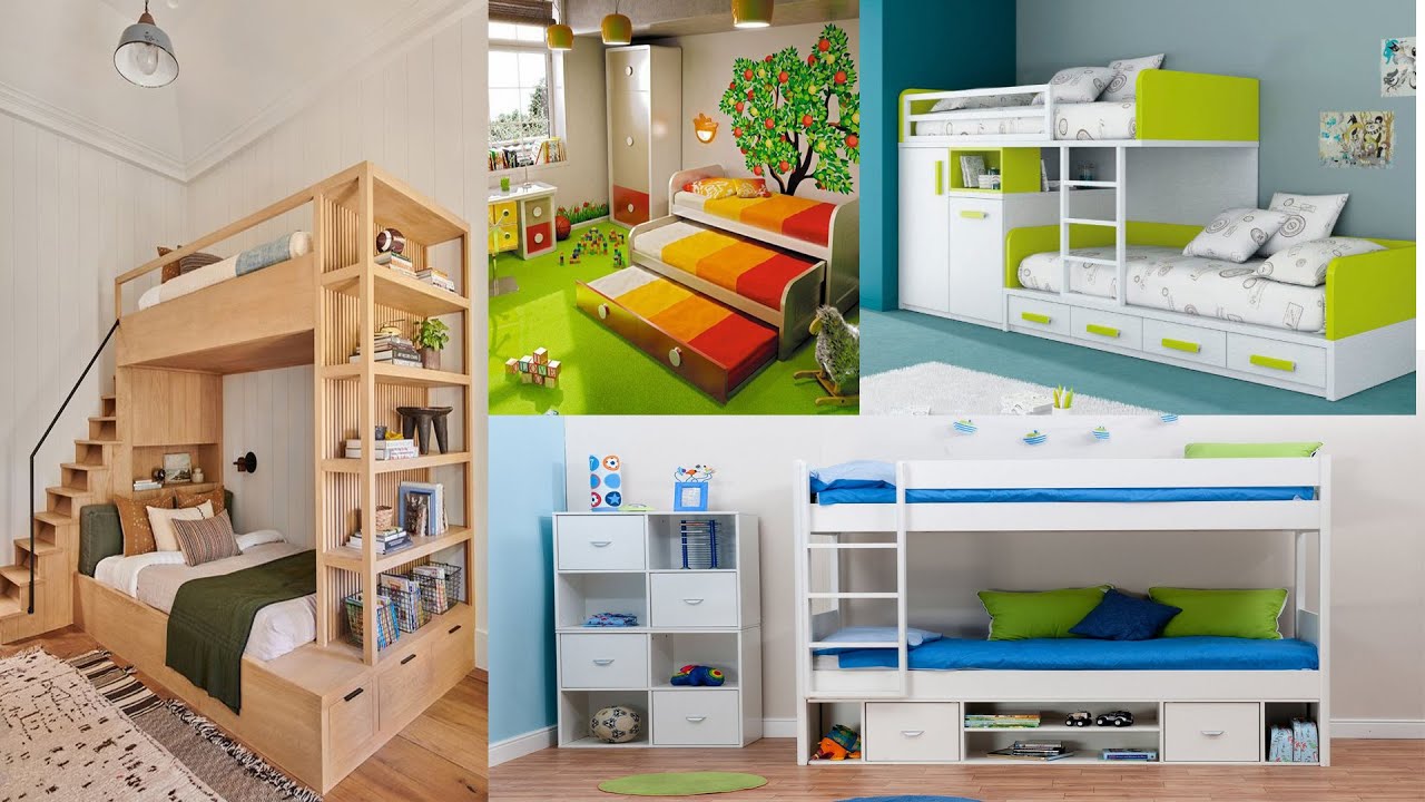 10 DIFFERENT TYPES OF KIDS' BED ROOM DESIGN IDEA