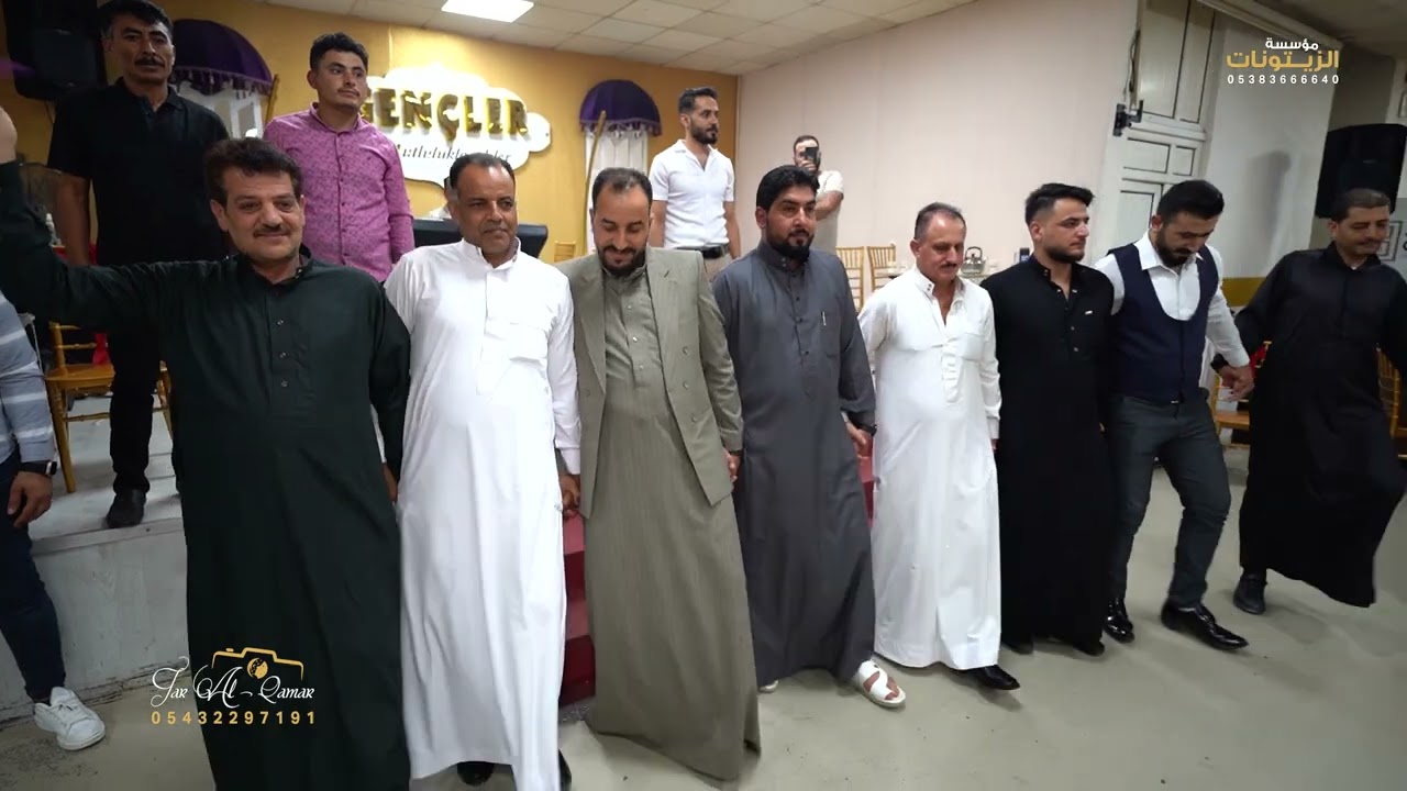افراح البوشيخ اهالي برقوم العريس زكريا علي الخضر الفنان خالد الجبوري ج2