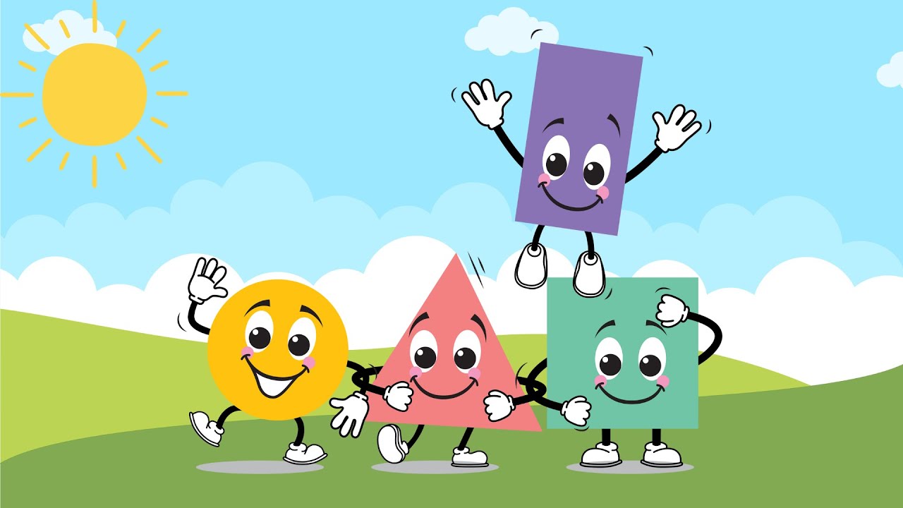 Shapes Are Fun | Learn Your Shapes | Singalong 🟦🟡  🎶