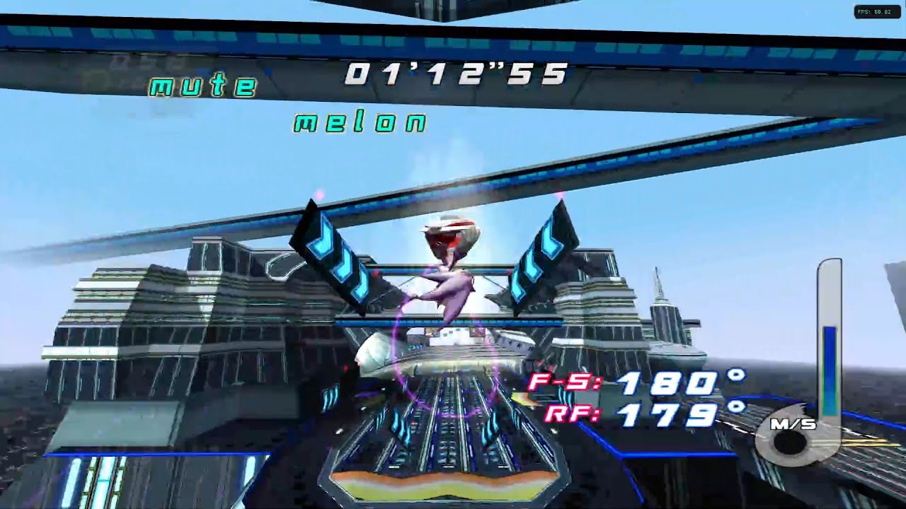 Sonic Riders TE v2.2: Hyper Sonic Metal City (01'42''700)