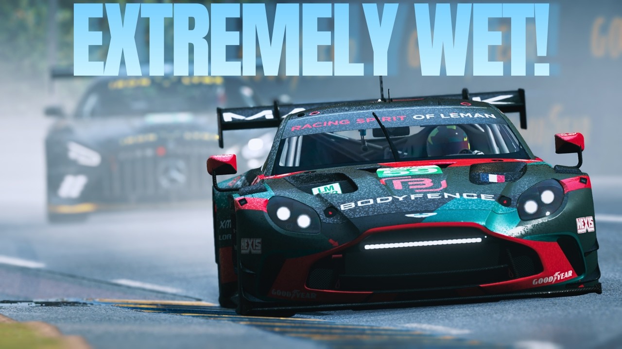 🔴LIVE - LMU Extremely Wet Races at Le Mans