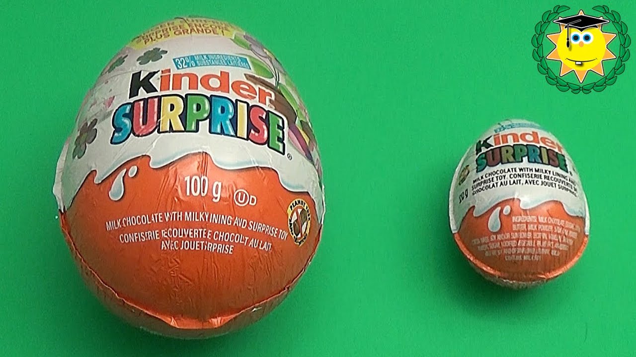 Learn Sizes with Surprise Eggs! Which Surprise Egg is Bigger Game!
