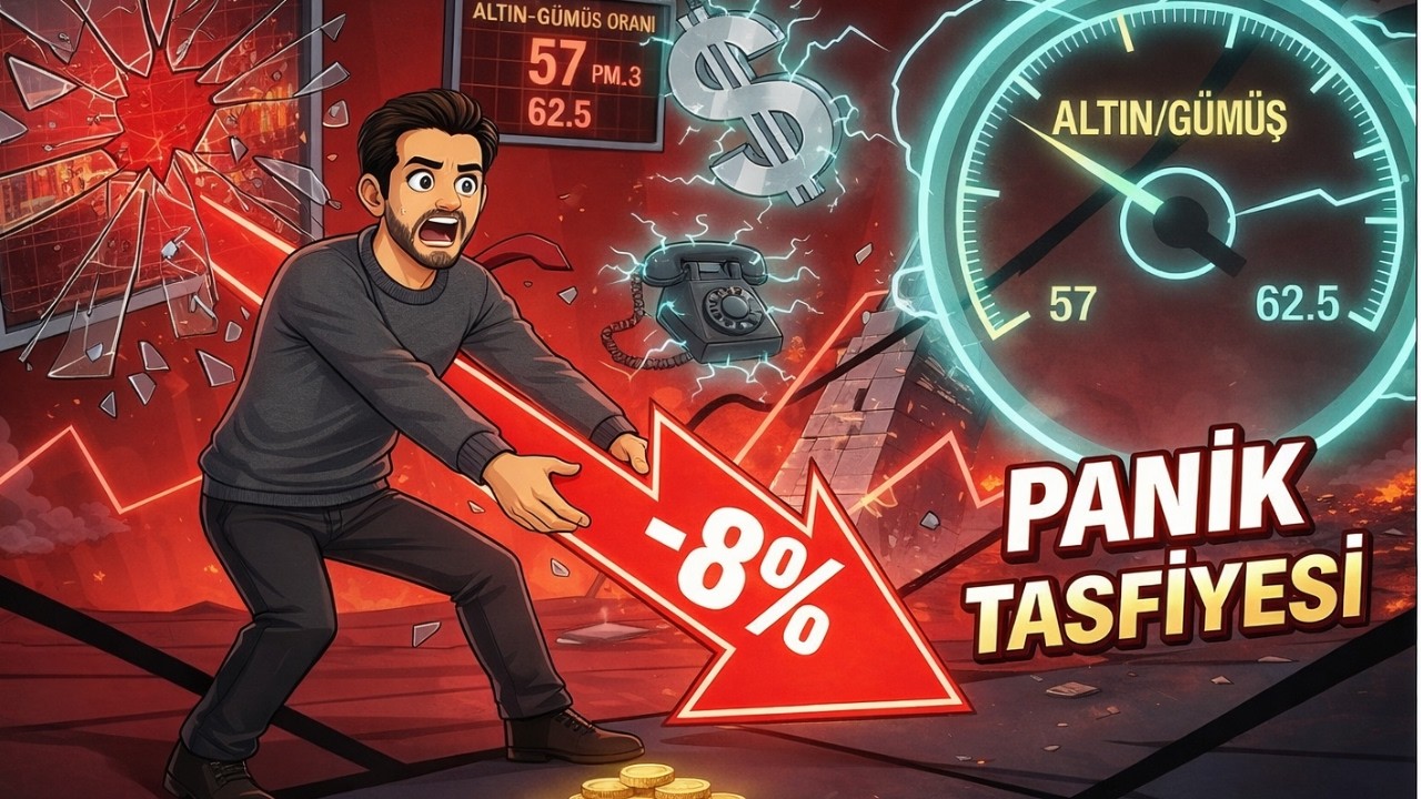 📉Gümüş Saatler İçinde %8 Düştü⚠️Bu Bir Margin Call mı?