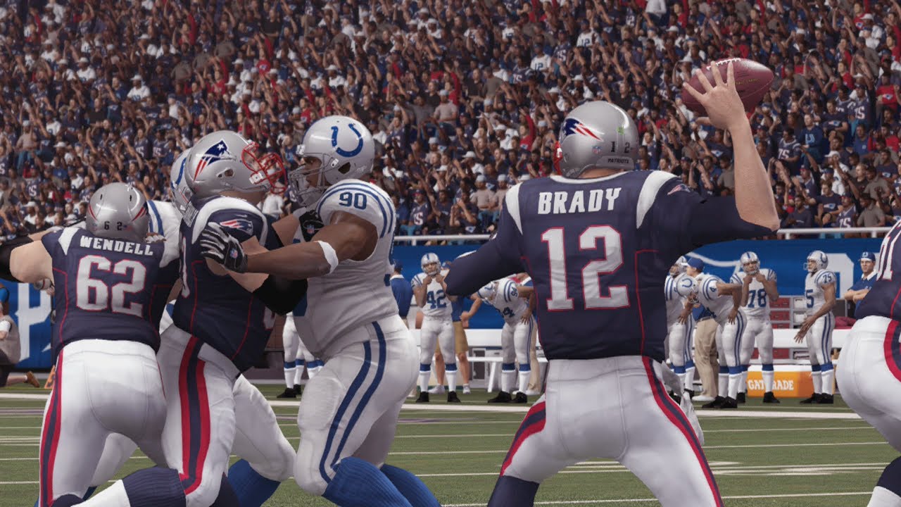 New England Patriots vs Indianapolis Colts - AFC Divisional Playoffs 2014 - Madden 25 (PS4)