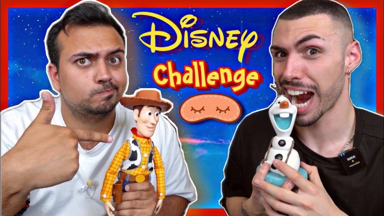 Disney Challenge με τα μάτια κλειστά feat. @NeverLander | Tsede The Real