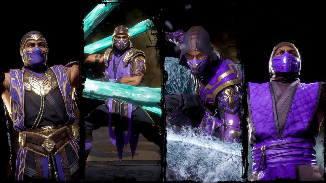 Rain - Intros & Victories - All Main Color Skins - Mortal Kombat 11