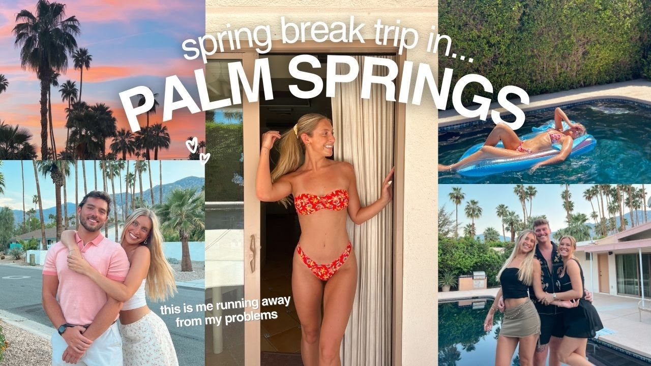 running away from my problems by flying to california *chaotic spring break trip*