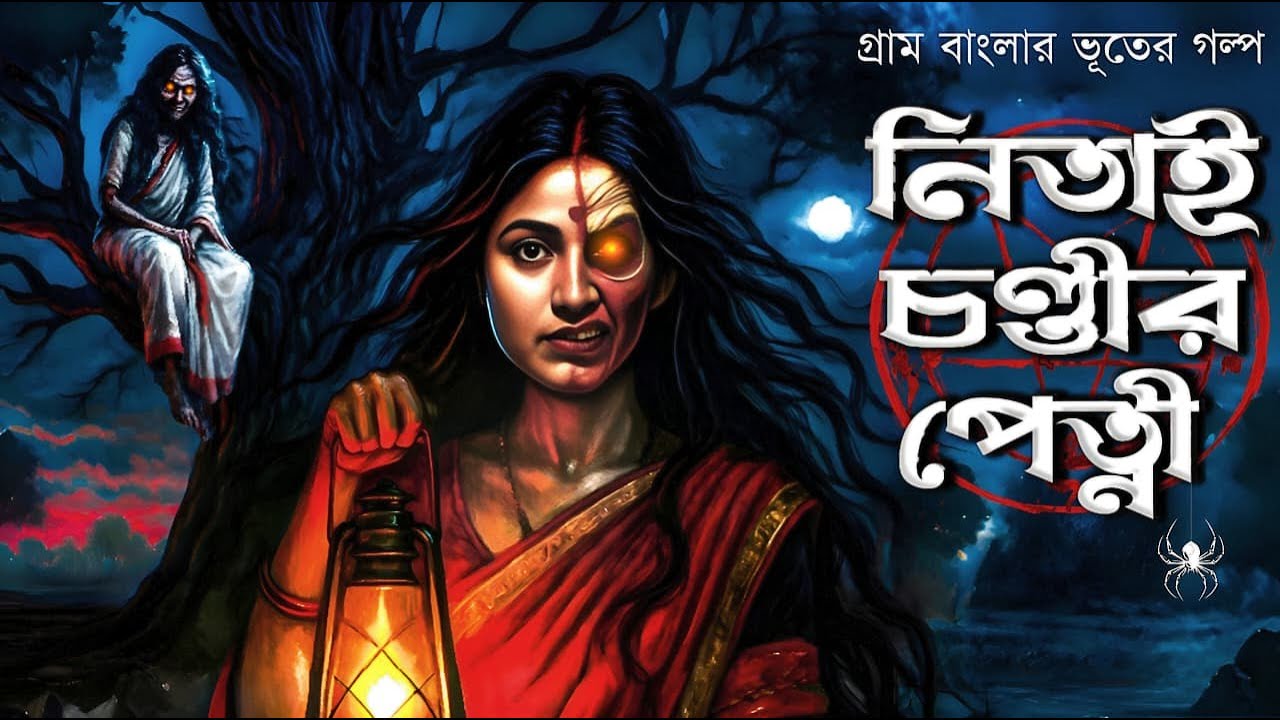 নিতাই চণ্ডীর পেত্নী।(হাড় হিম করা ভয়ের গল্প ) গ্রাম বাংলার ভূতের গল্প Gram BanglarVuterGolpo ||