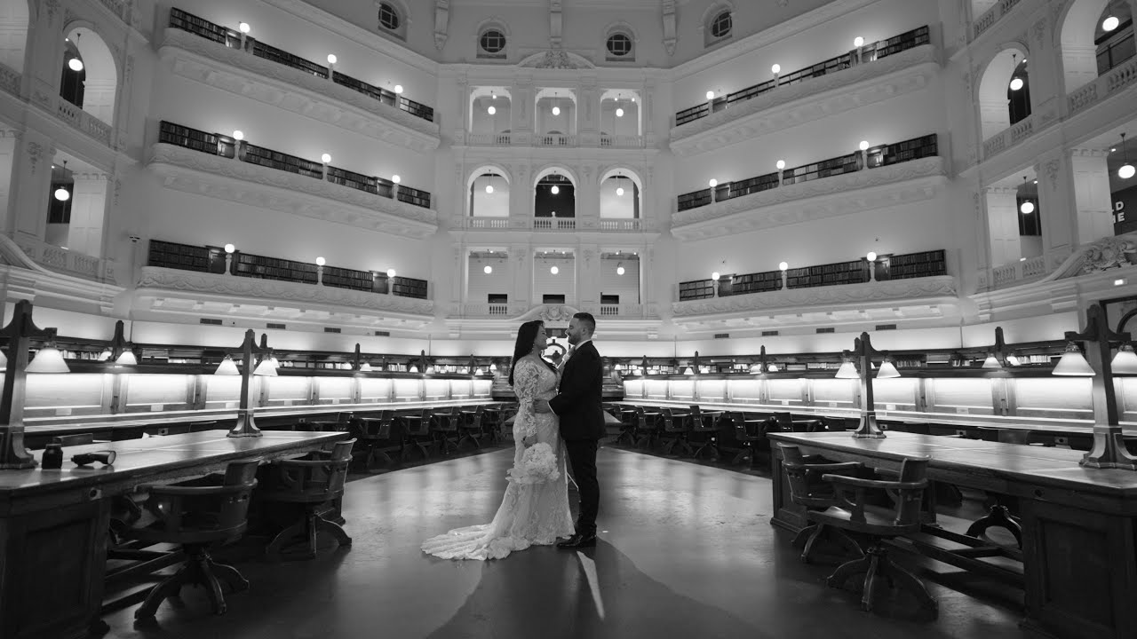 Veronica and Jarrod - State Library of Victoria