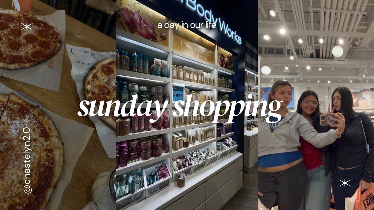 Sunday Shopping Vlog 🛍️🛒👯‍♀️| Four Amigos 