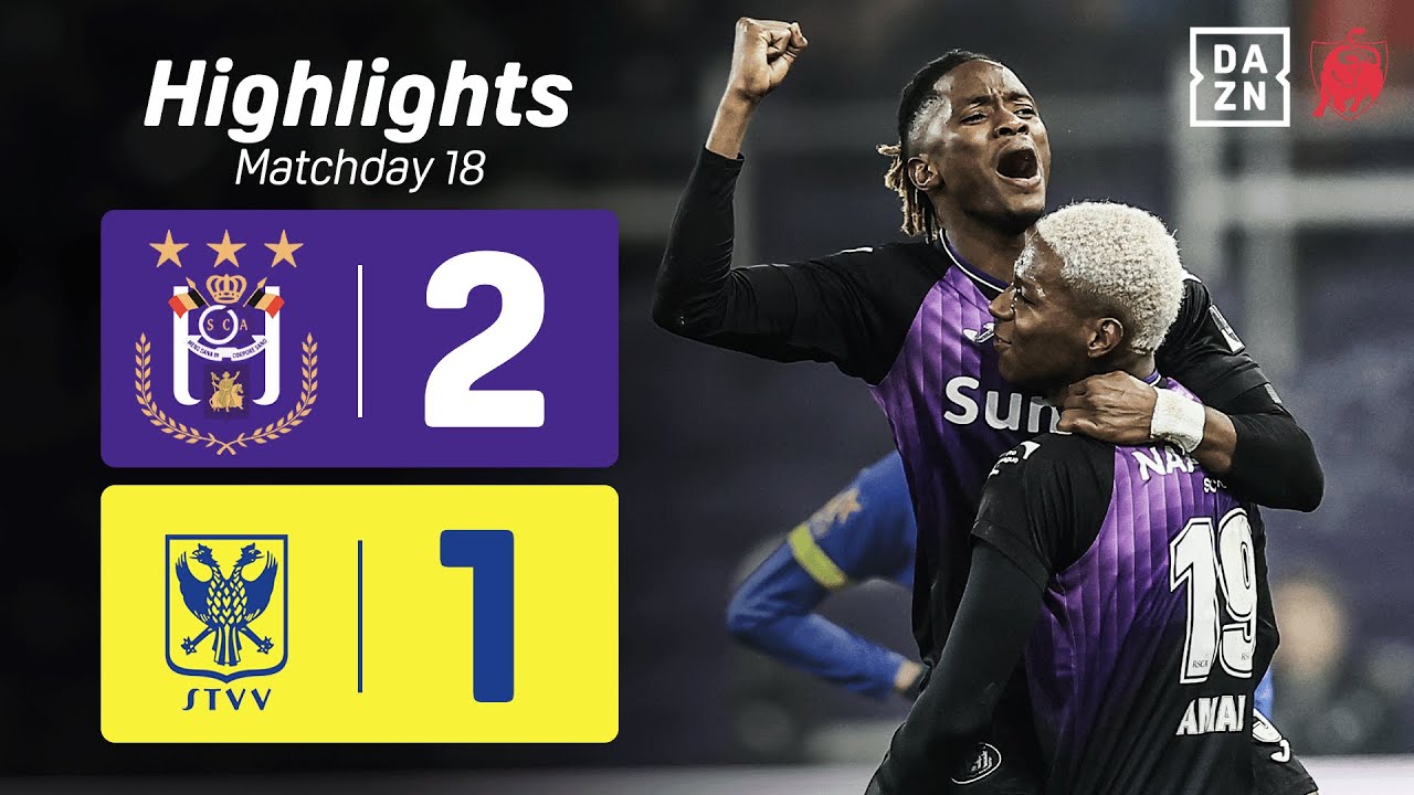 RSC Anderlecht wint opnieuw een topper in het Lotto Park! 🏡😤