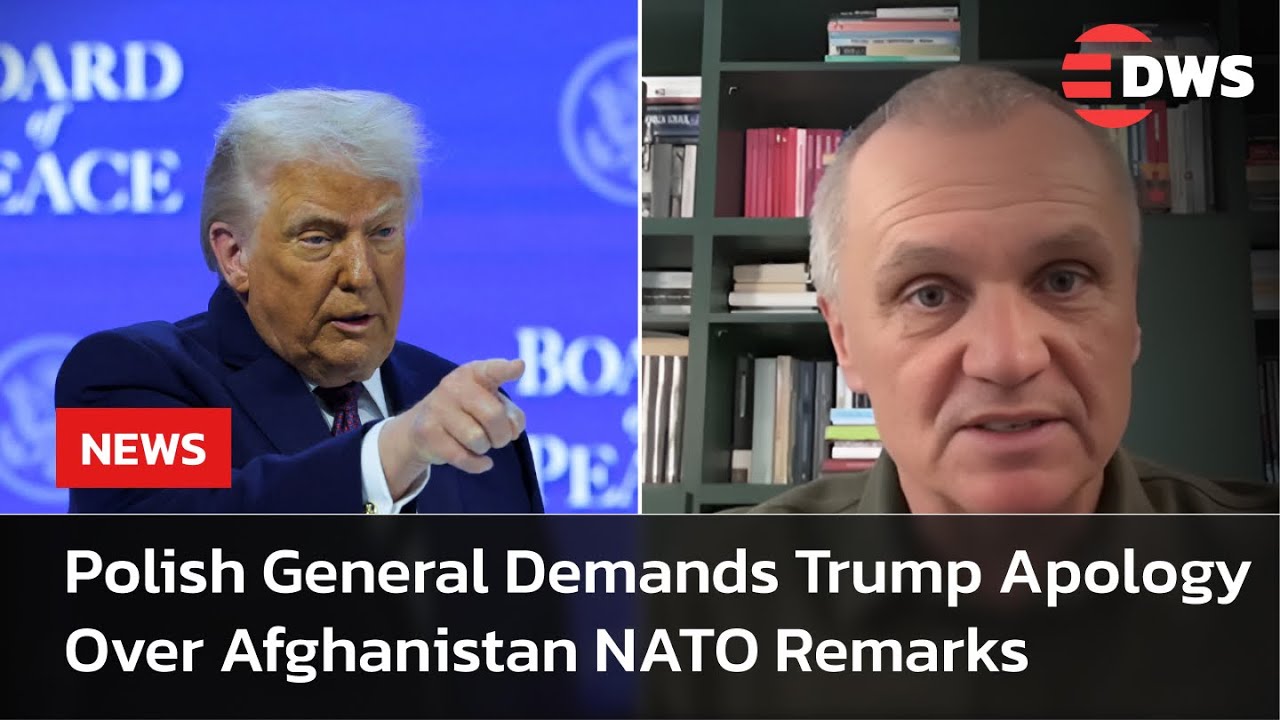 "Red Line Crossed" Polish General Furious at Trump's NATO Afghanistan Slam | DWS News | AC1F