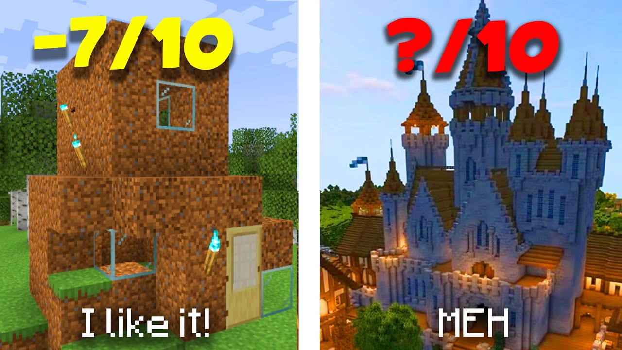 БРУТАЛЬНО оцениваю базы моих фанатов в Minecraft