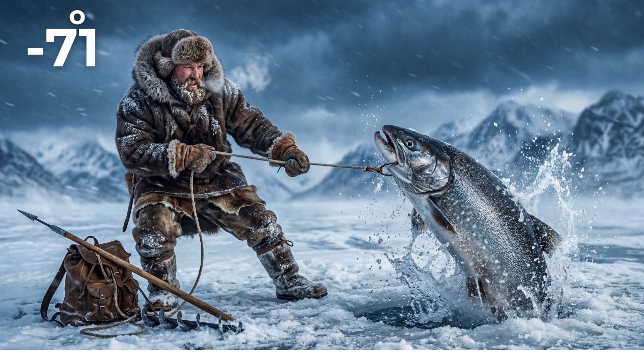 5000KG Ice Fishing in −71°C Yakutia | Survival | Feeding an Entire Frozen Village