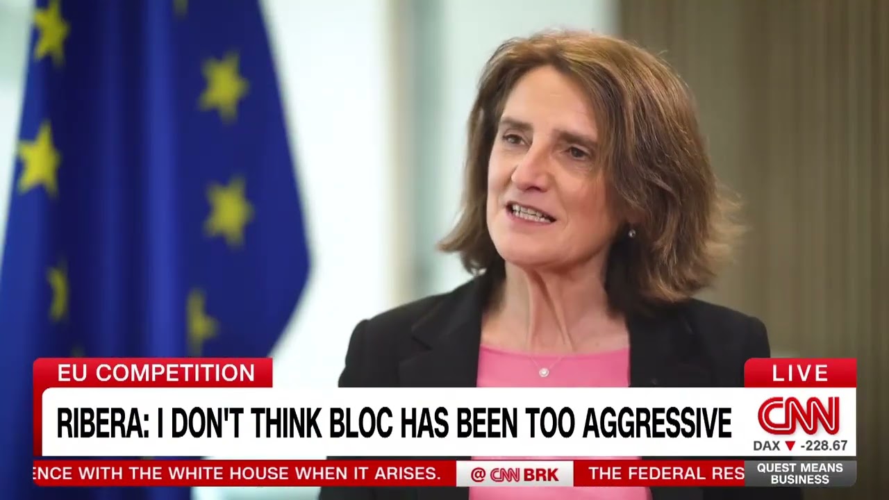 Executive Vice-President Teresa Ribera on CNN International