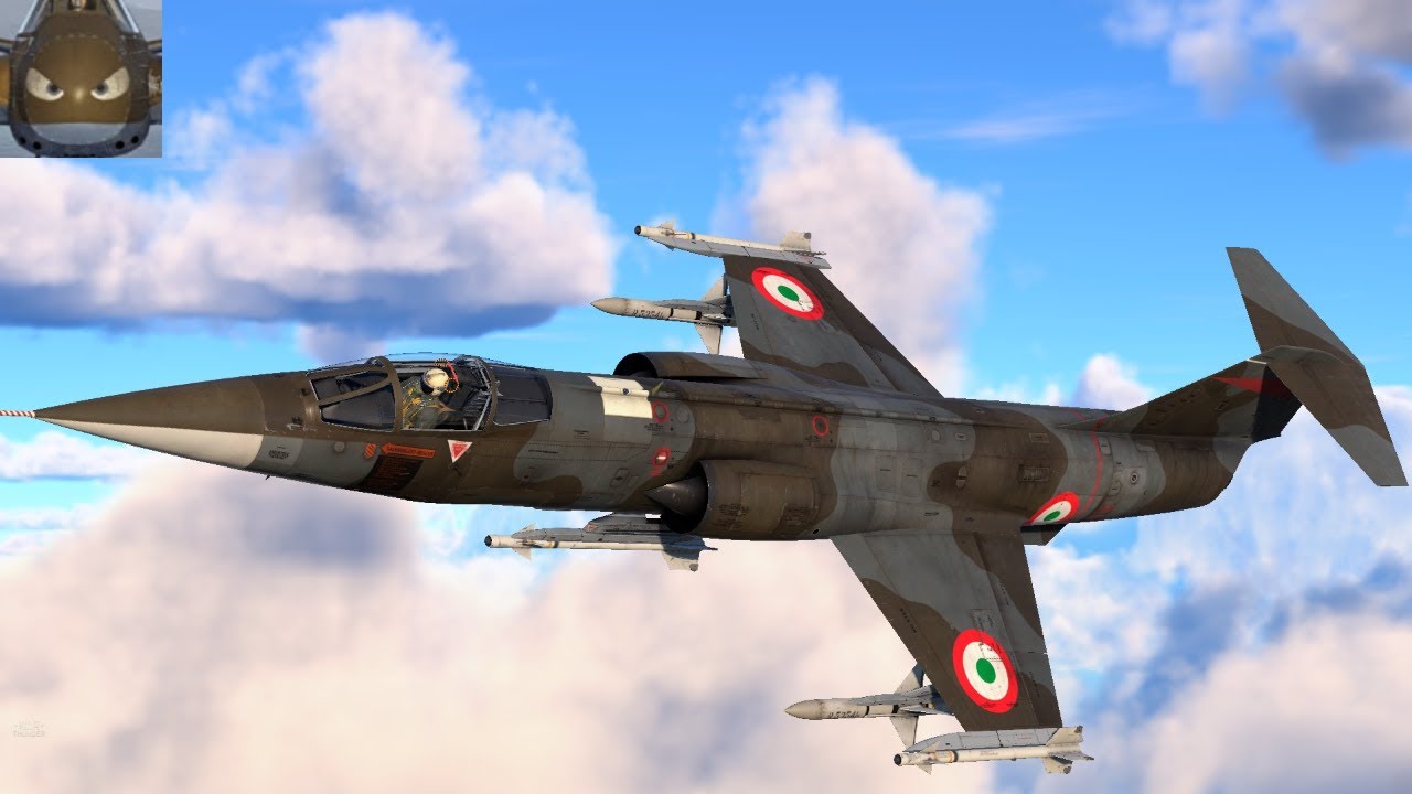 War Thunder SIM - Italian F104 & F86k - With Spicysauced