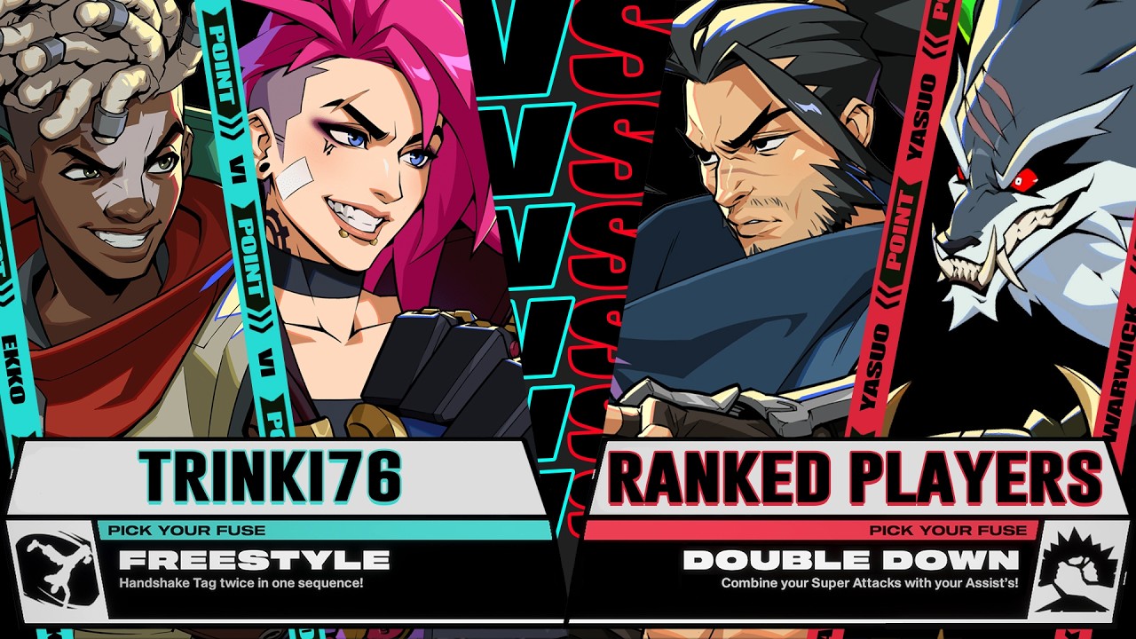 Trink76 (VI / Ekko) vs Ranked Players - 2XKO
