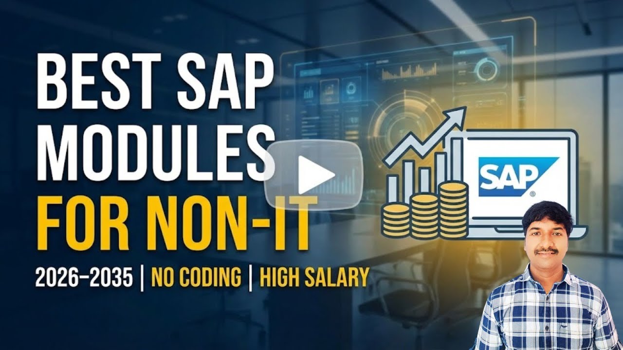 Best Cloud SAP Modules for Non IT candidates with High salary