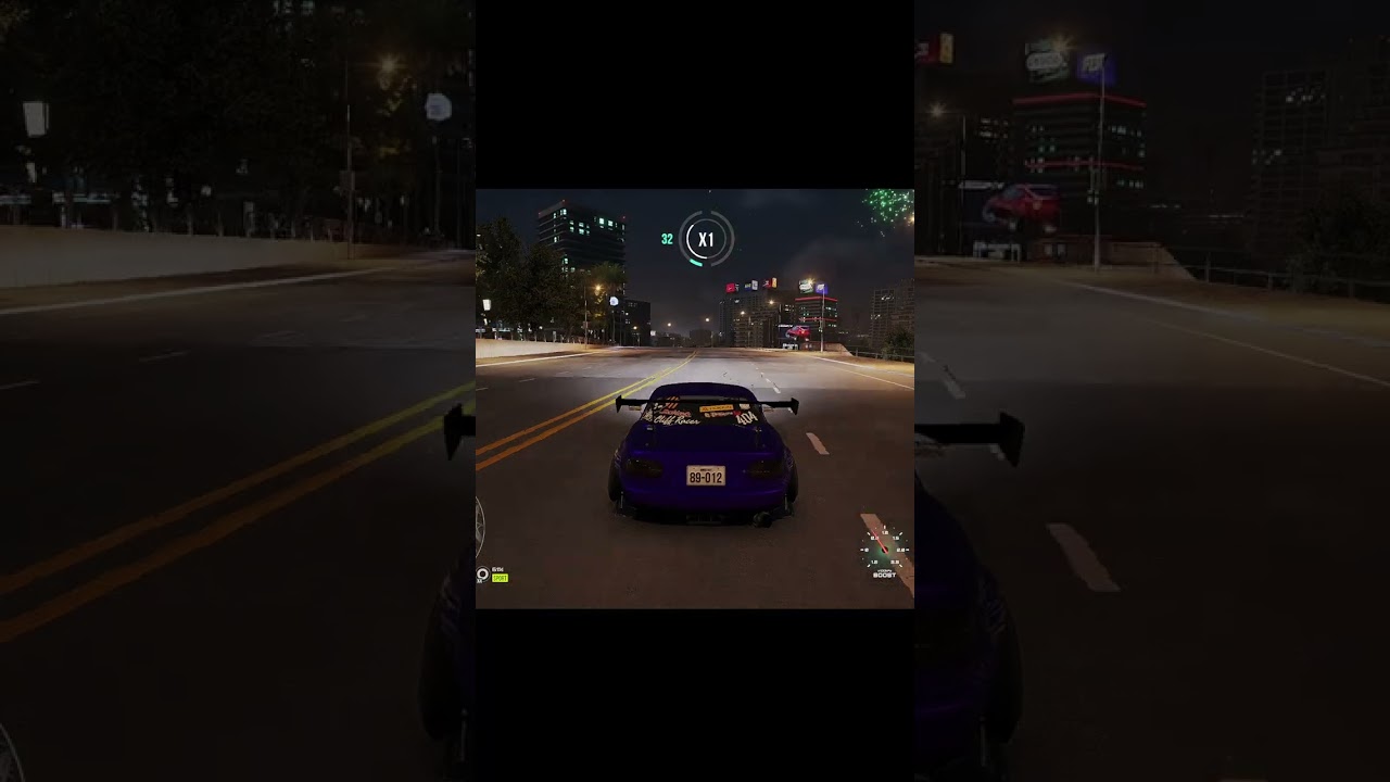 Night Racing Thrills - High Speed Action