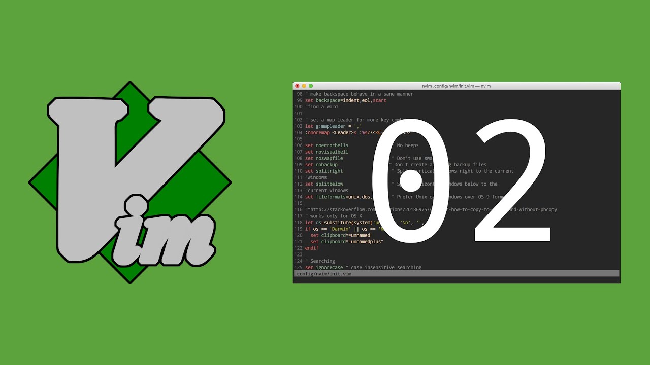 Vim 02 - Конфигурация и плагины