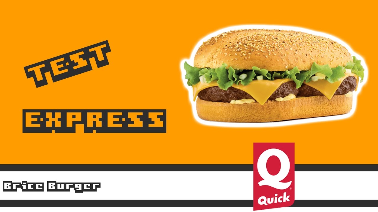 Brice Burger - Quick - Test Express