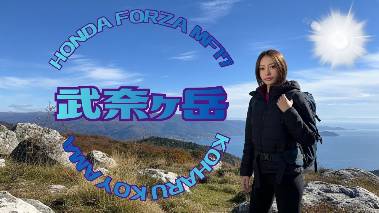 HONDA FORZA MF17 武奈ヶ岳